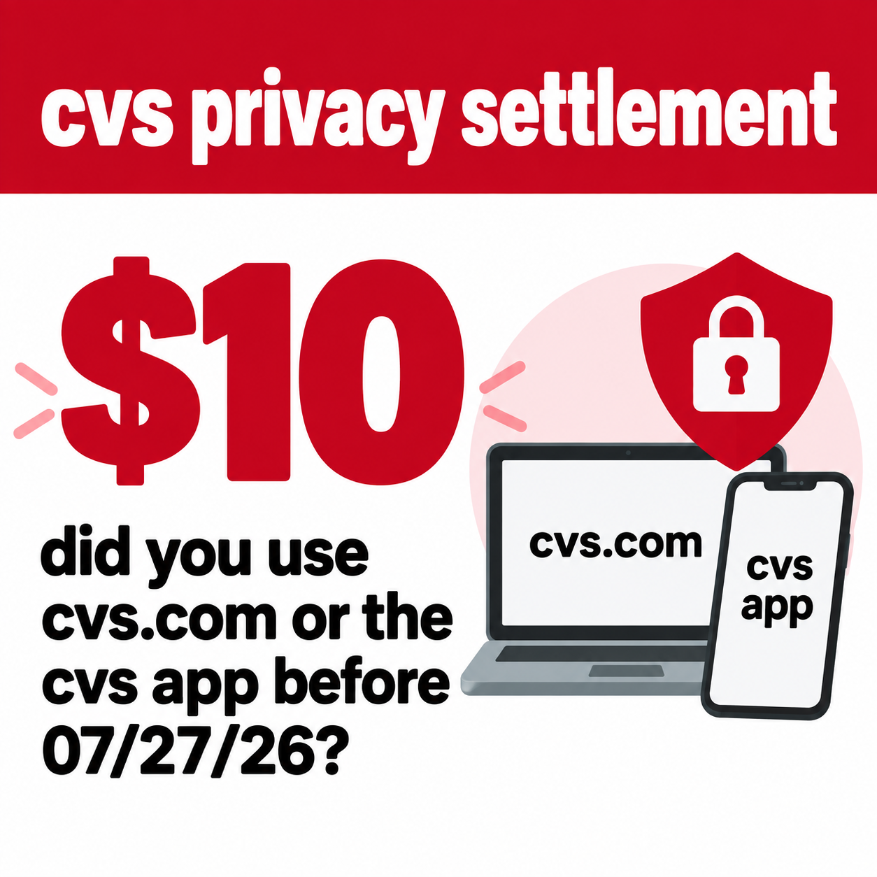 cvs privacy settlement up to $10